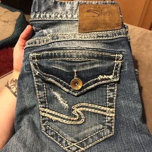 LIKE NEW Men’s Silver Jeans (Slim Boot)